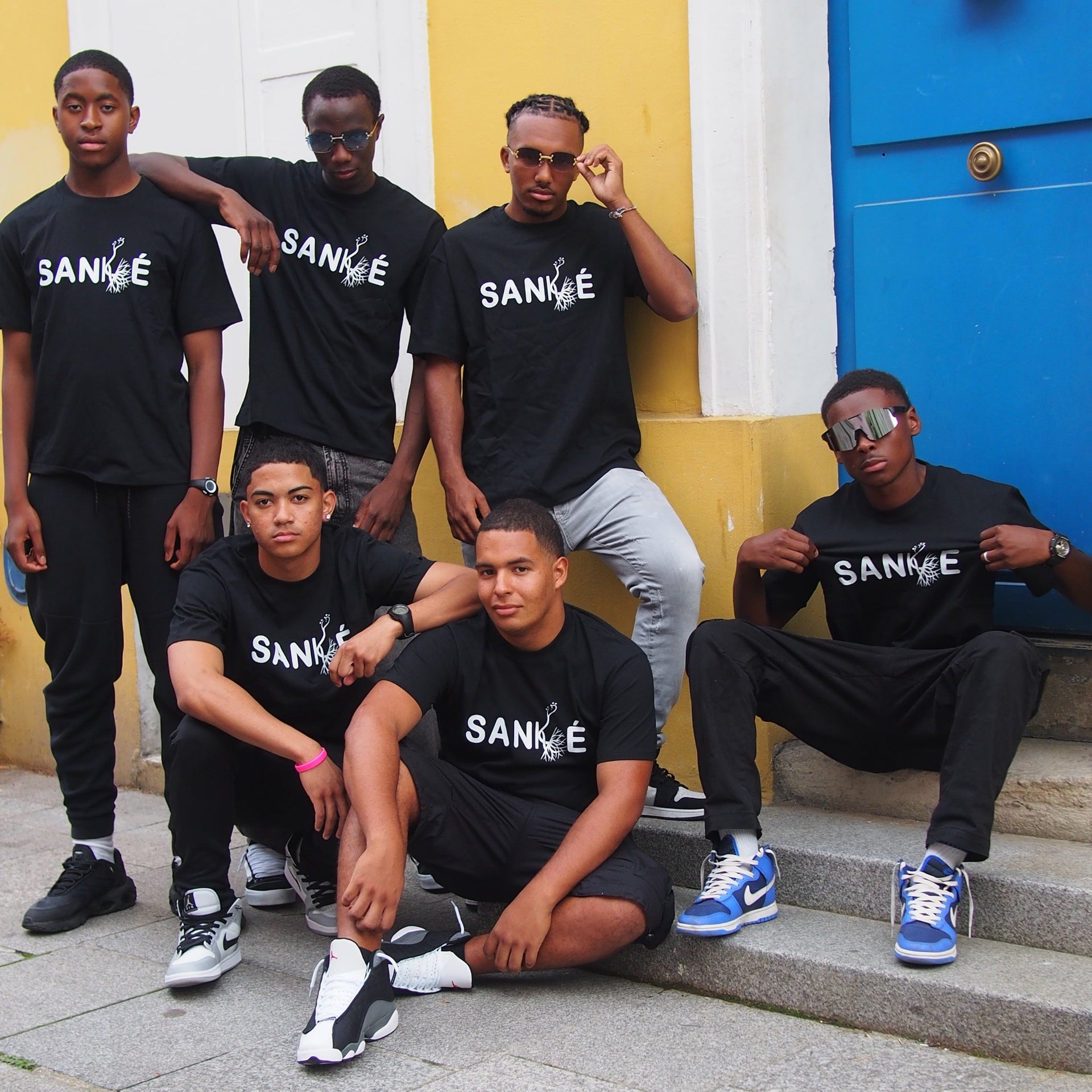 T-Shirt noir Sénégal