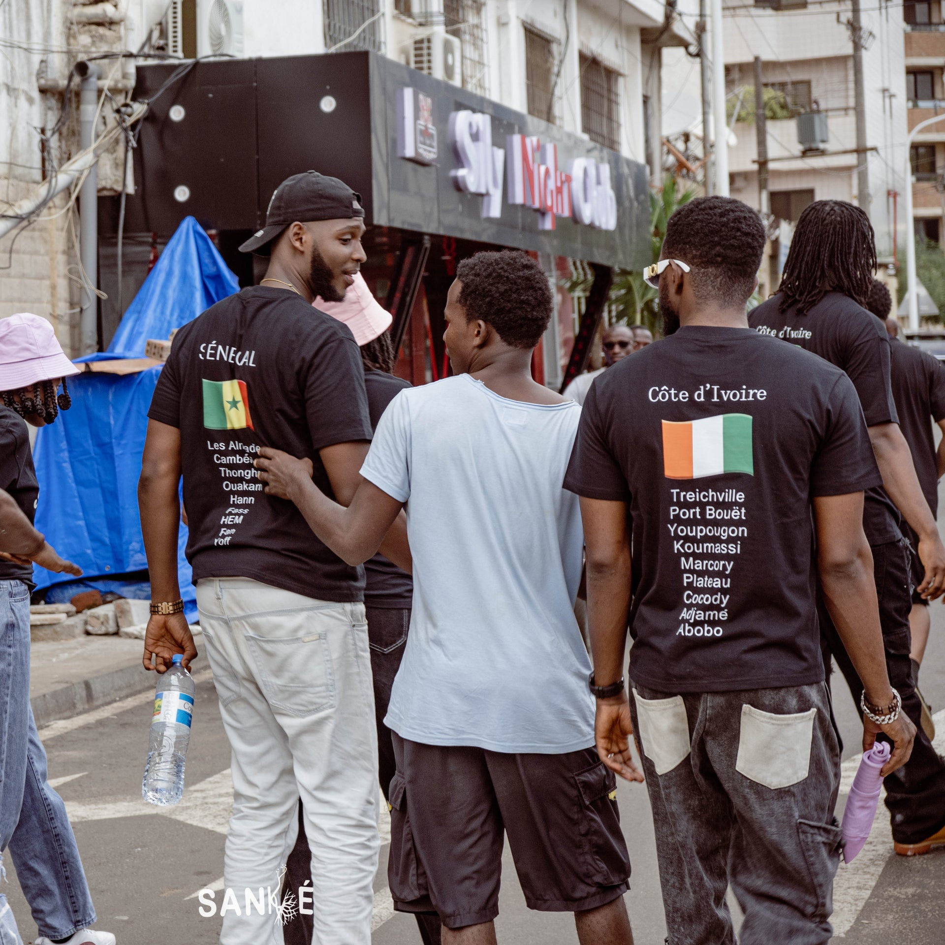 T-Shirt noir Côte d'Ivoire