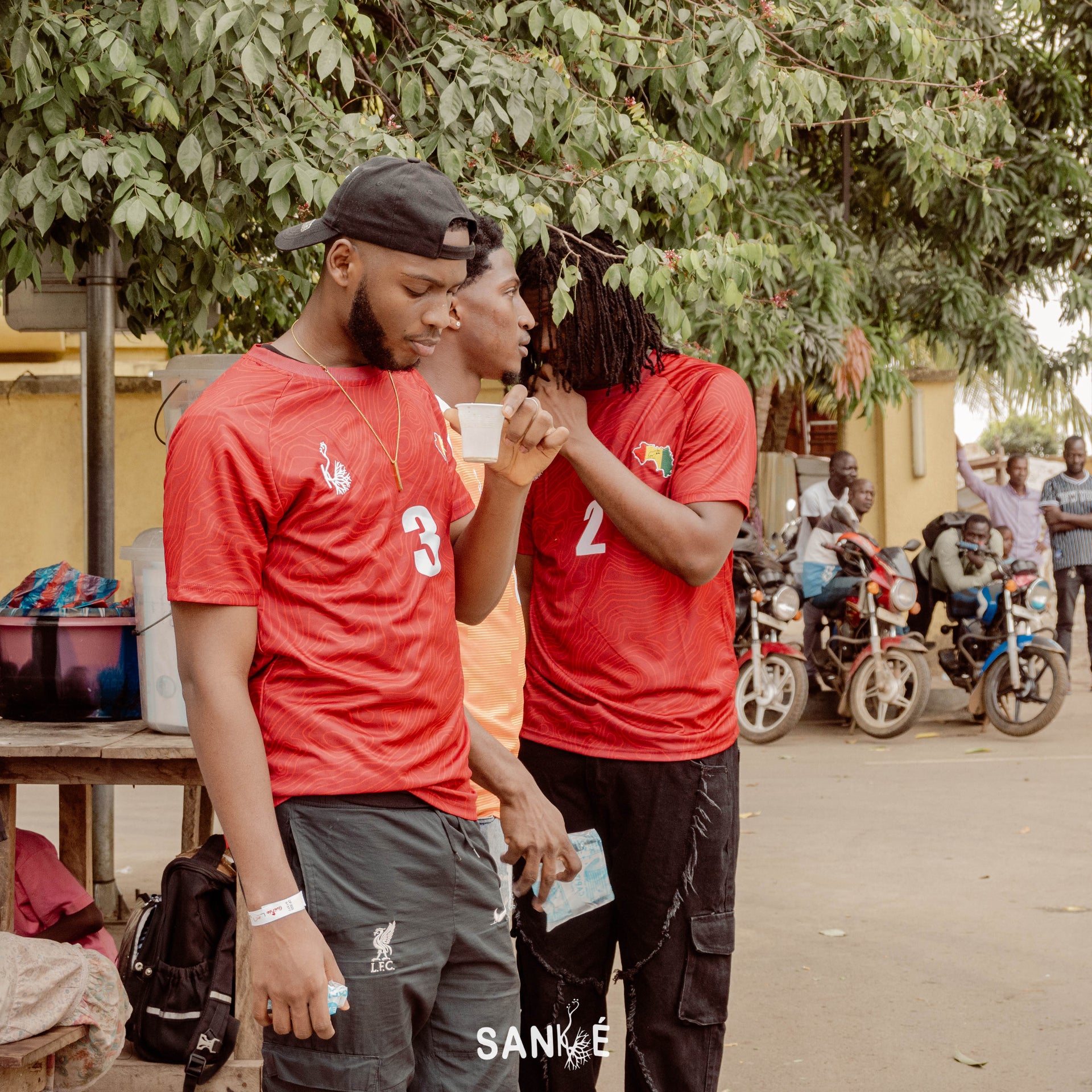 Maillot supporter Sanké Les Éléphants de Guinée