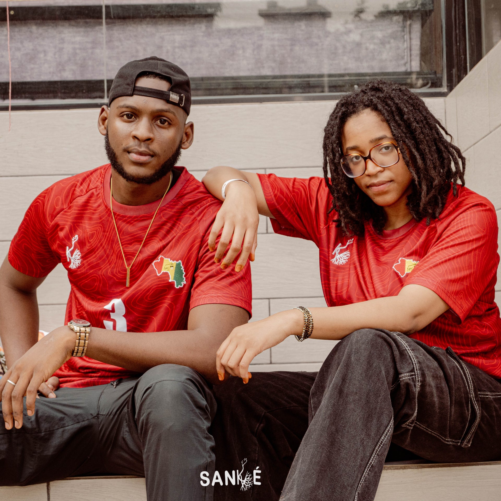 Maillot supporter Sanké Les Éléphants de Guinée