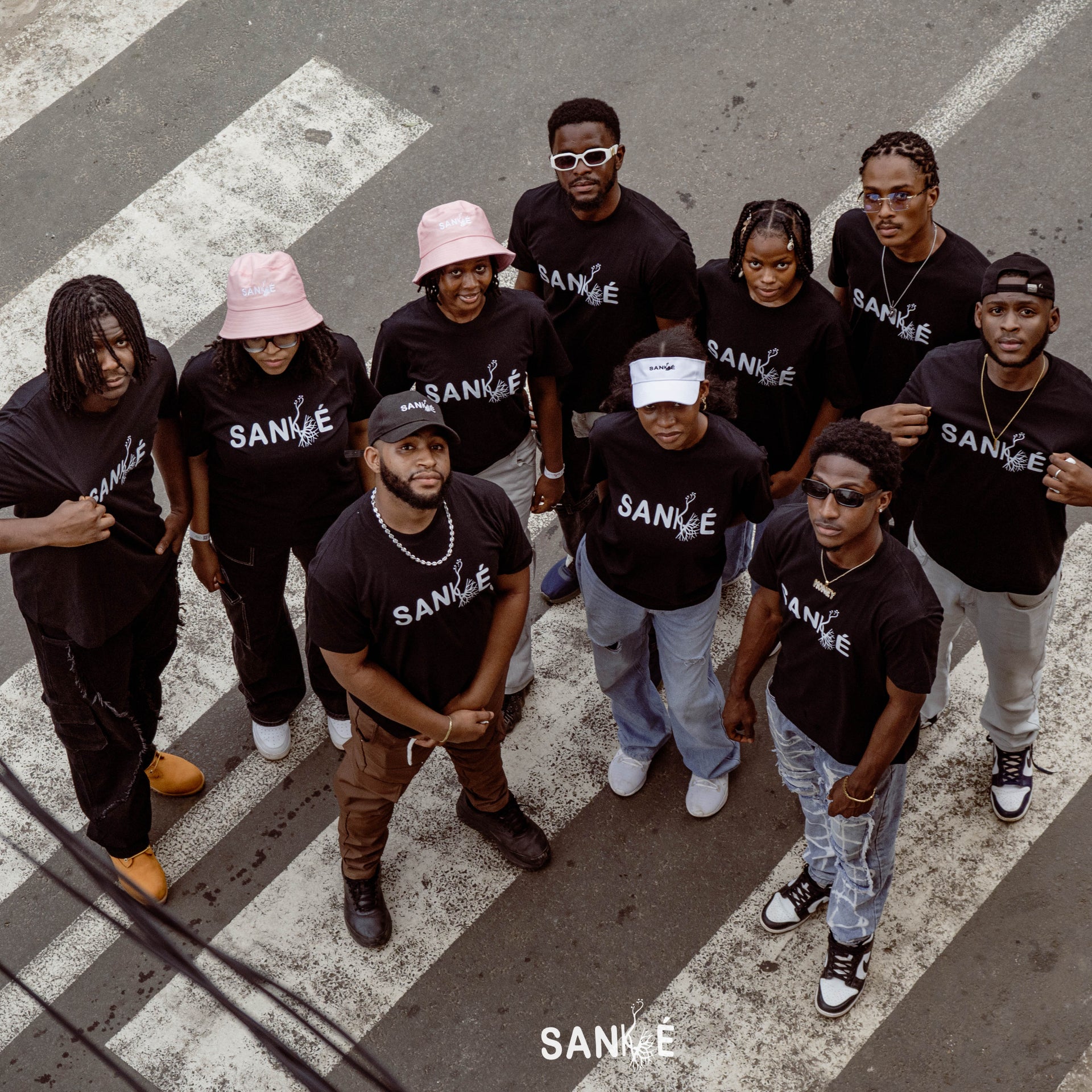 T-Shirt noir Sénégal