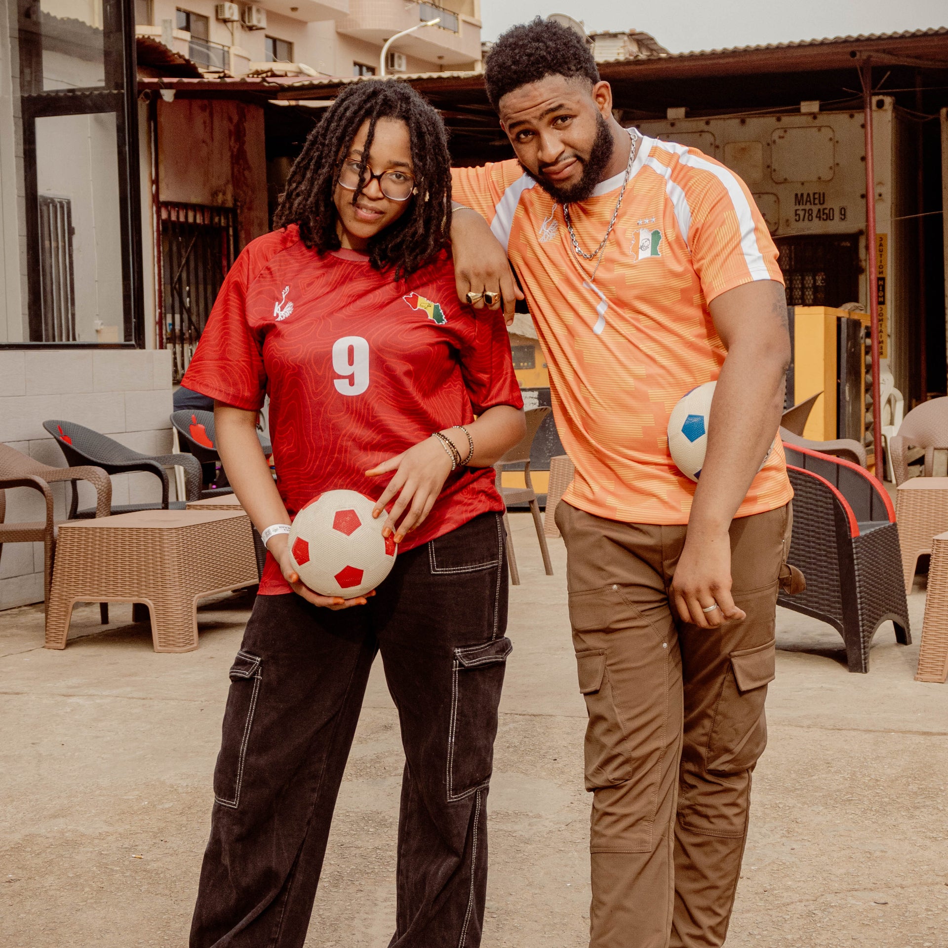 Maillot supporter Sanké Les Éléphants de Guinée