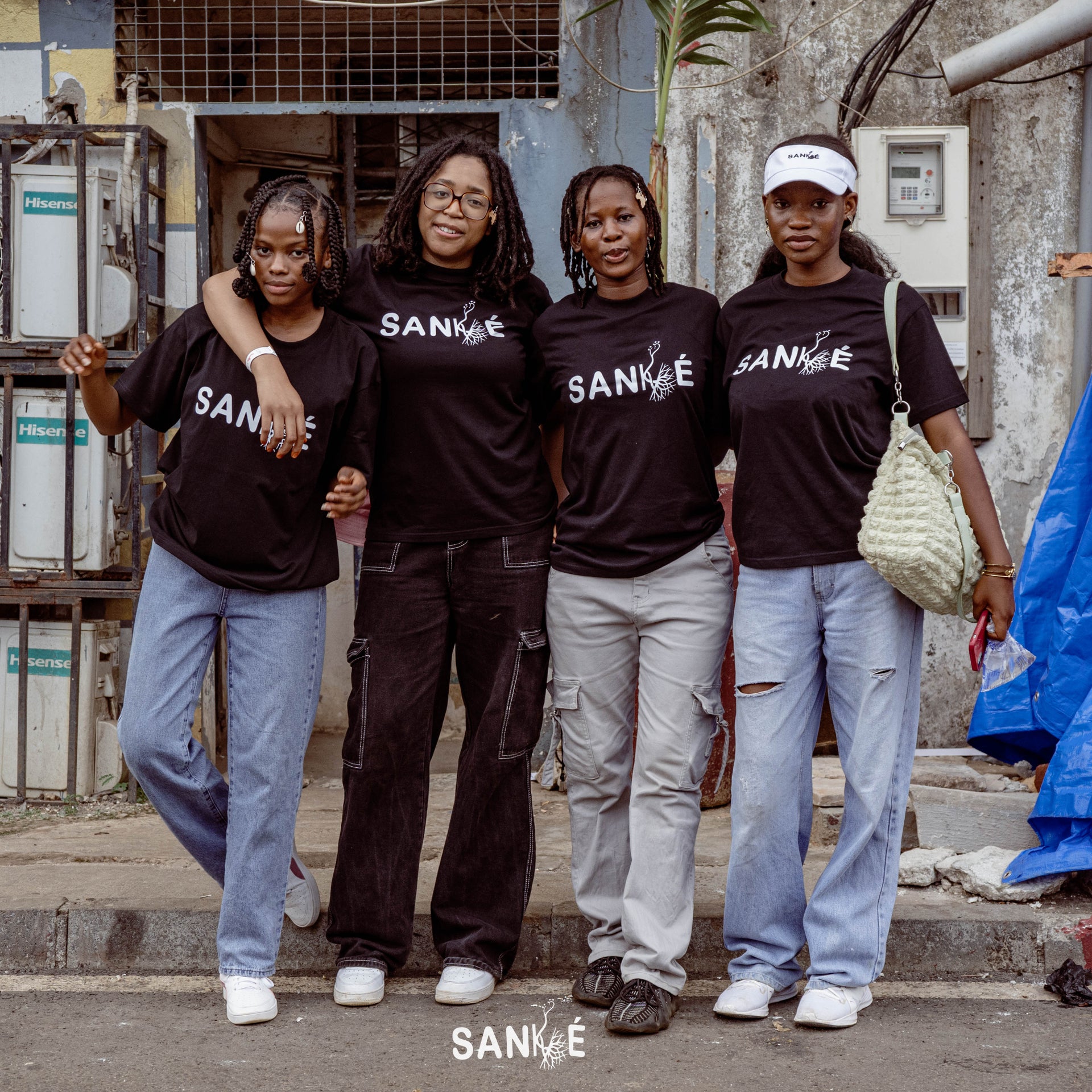 T-Shirt noir Sénégal