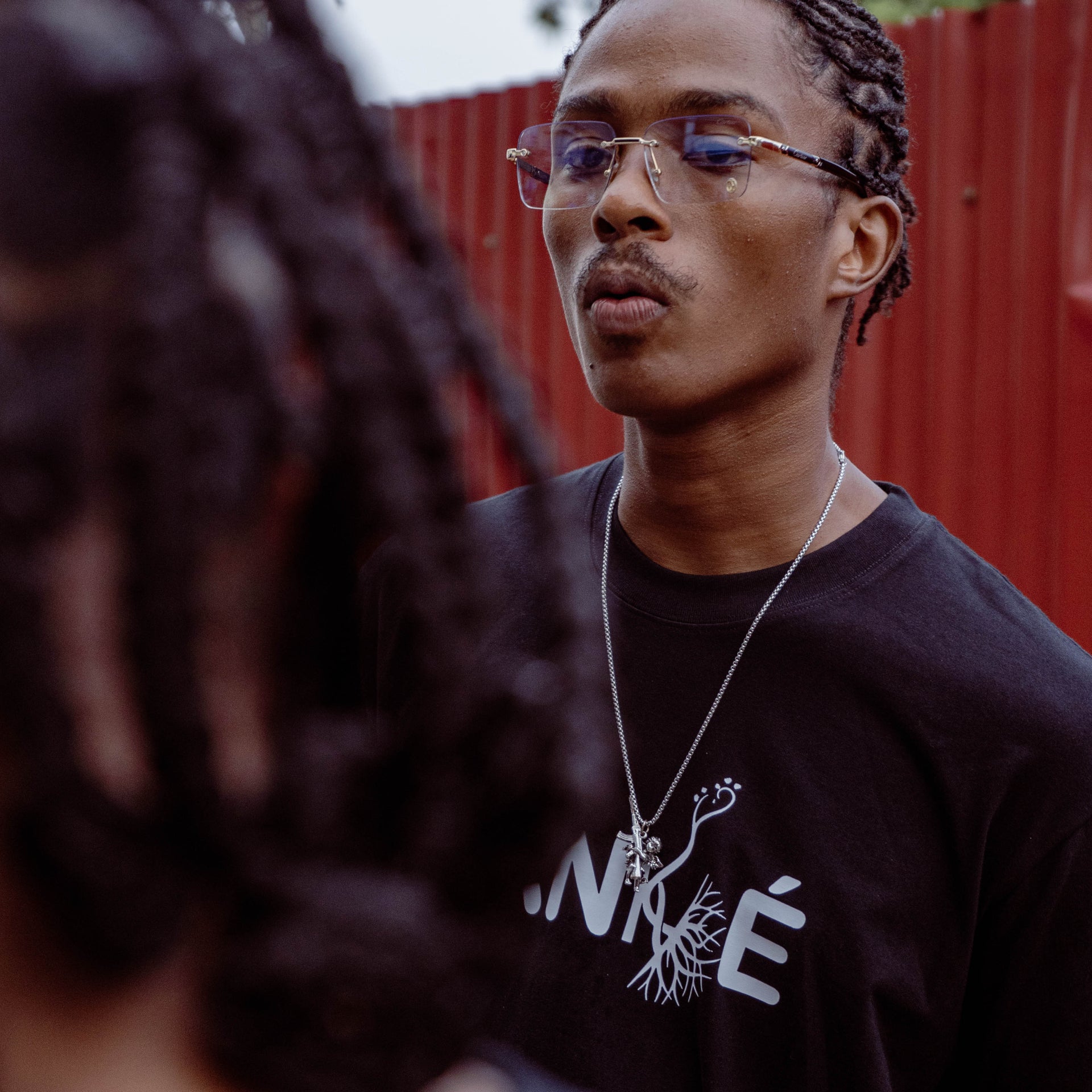 T-Shirt noir Sénégal