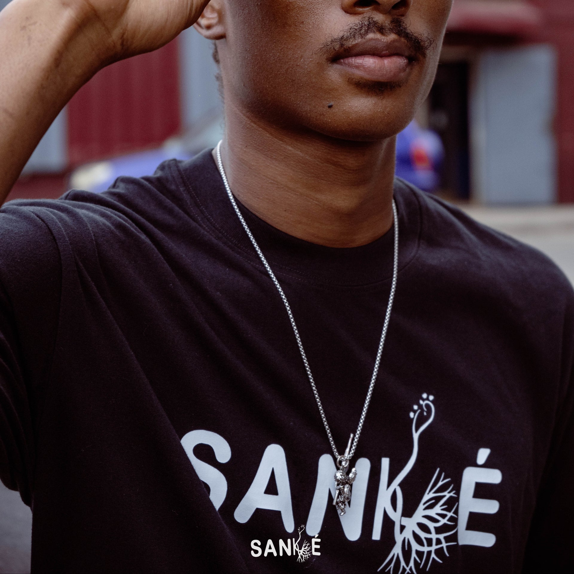 T-Shirt noir Sénégal