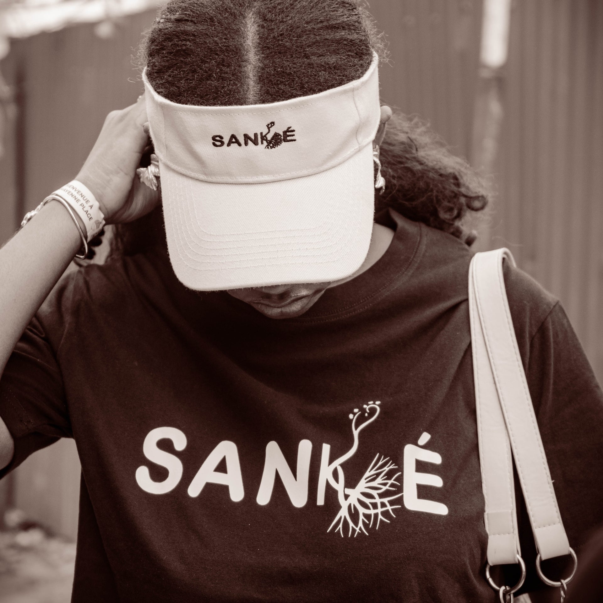 T-Shirt noir Sénégal