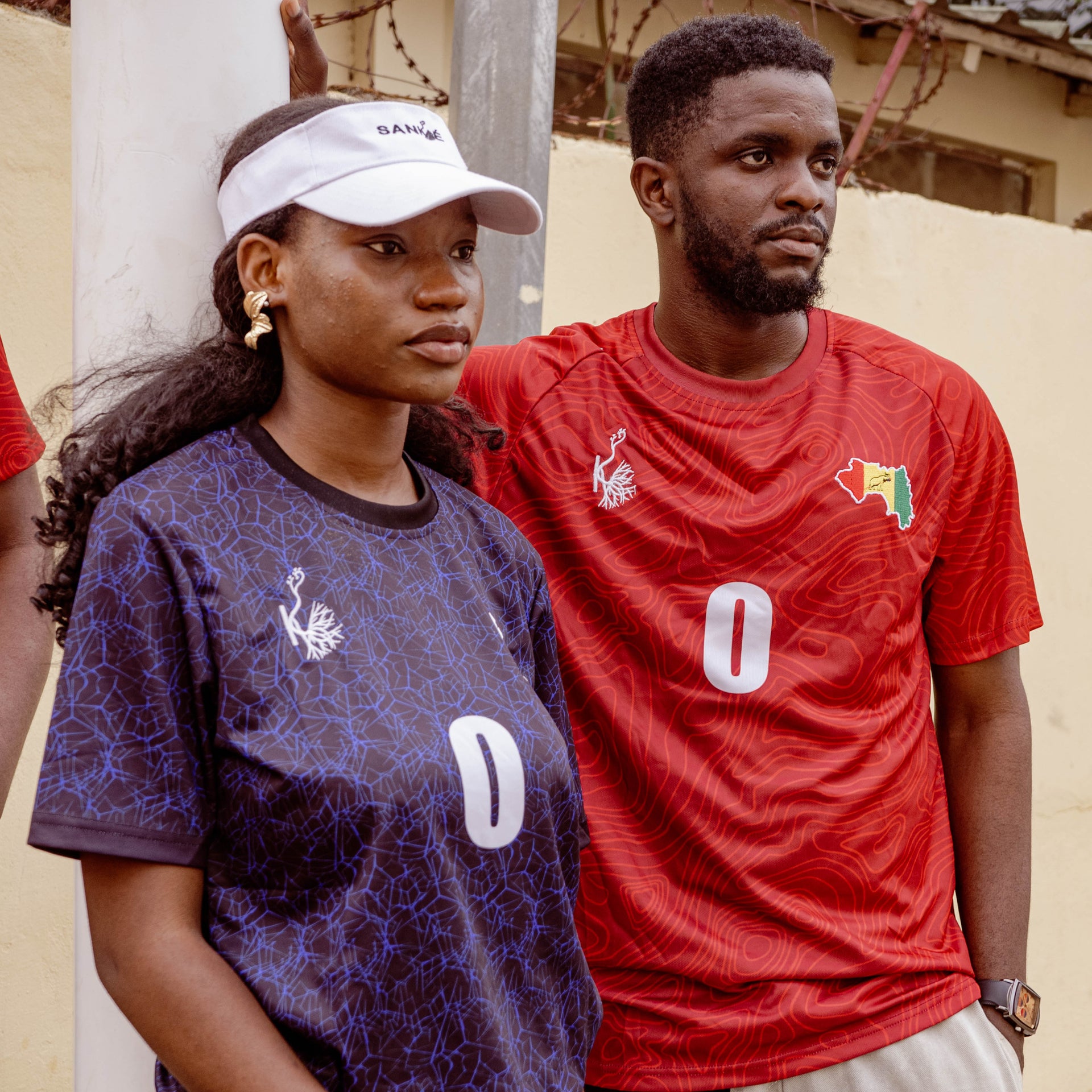 Maillot supporter Sanké Les Éléphants de Guinée