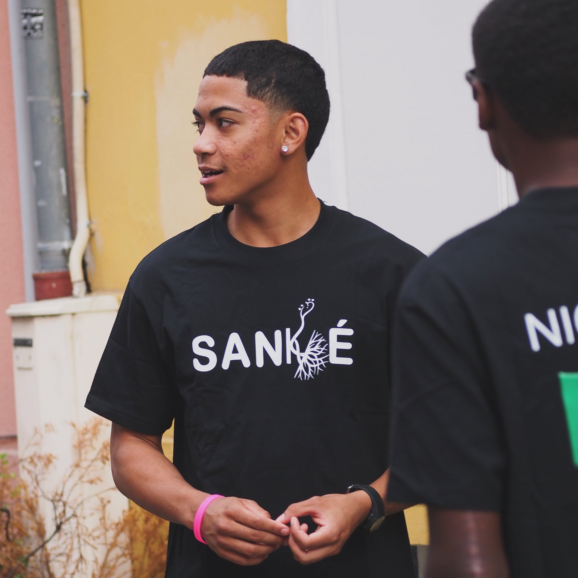 T-Shirt noir Sénégal