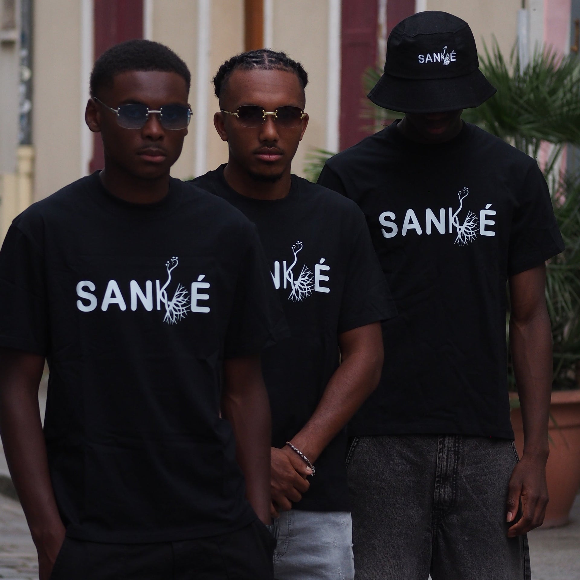 T-Shirt noir Sénégal