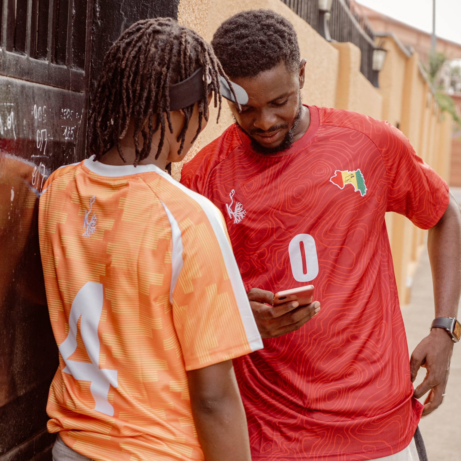 Maillot supporter Sanké Les Éléphants de Guinée