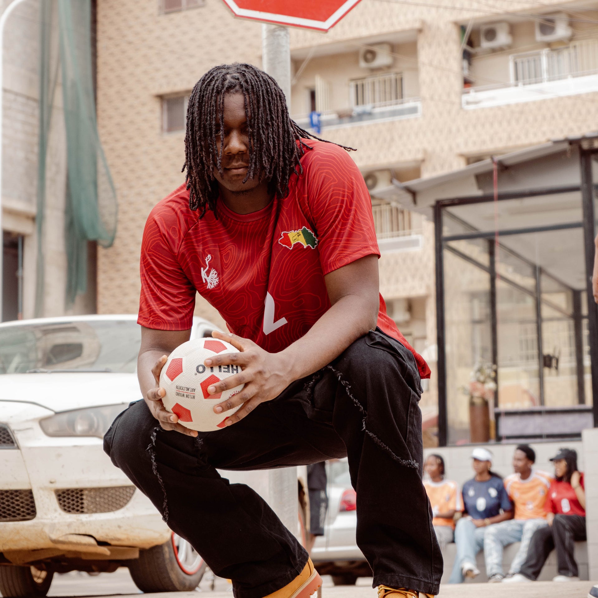 Maillot supporter Sanké Les Éléphants de Guinée